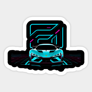 Cyberpunk Car Sticker